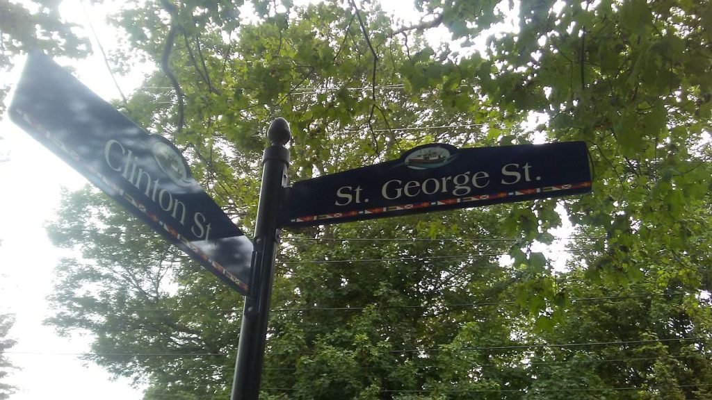 Street name signs